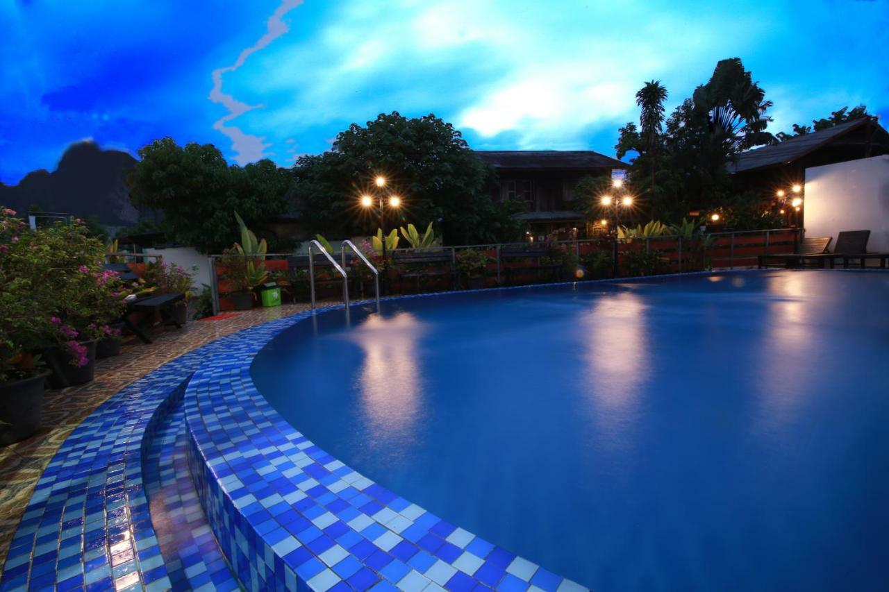 Vang Vieng Victory Hotel Екстер'єр фото
