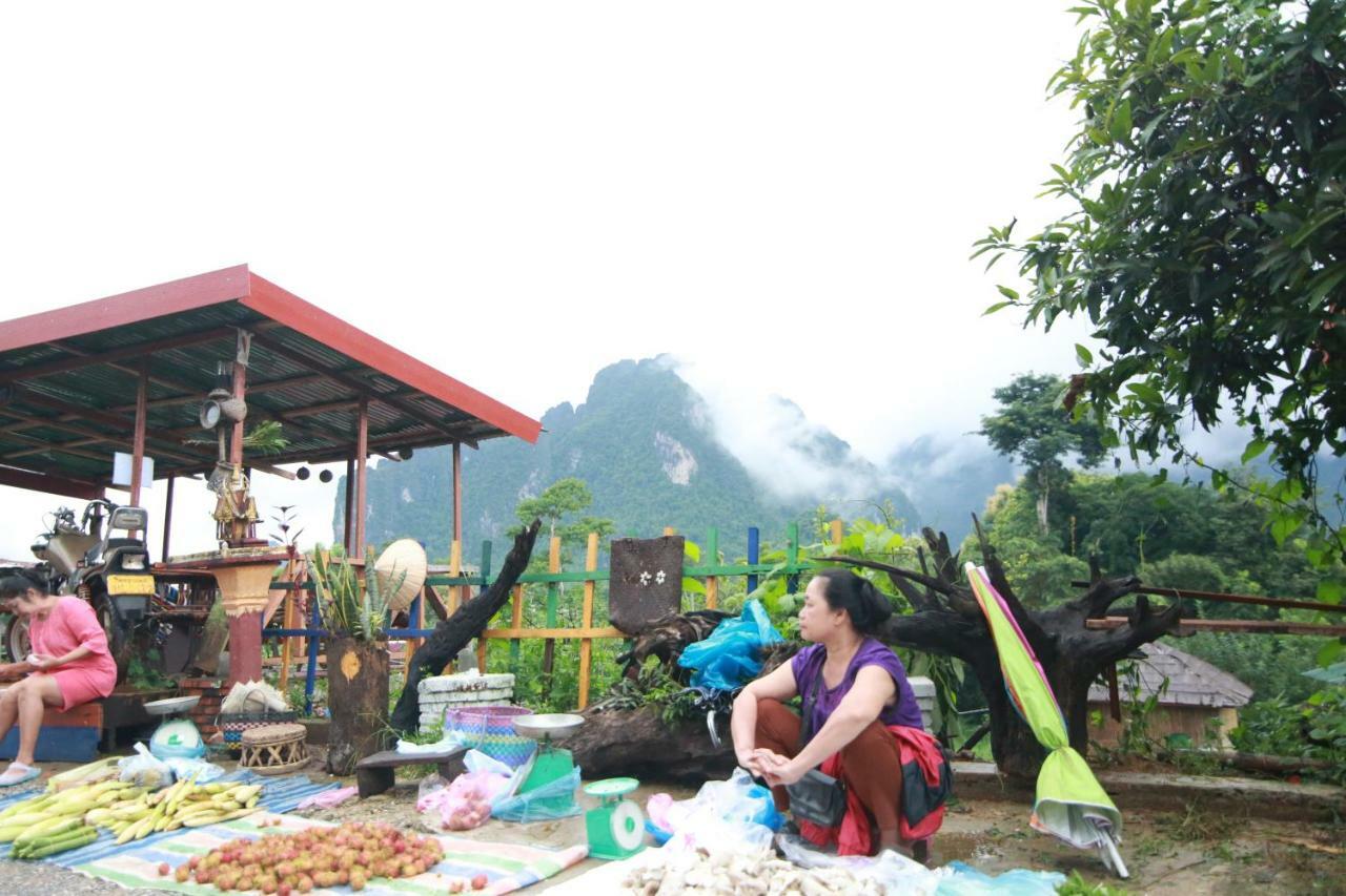 Vang Vieng Victory Hotel Екстер'єр фото
