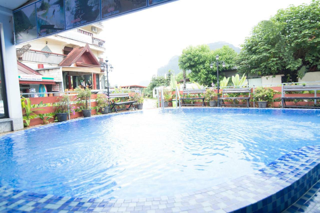 Vang Vieng Victory Hotel Екстер'єр фото